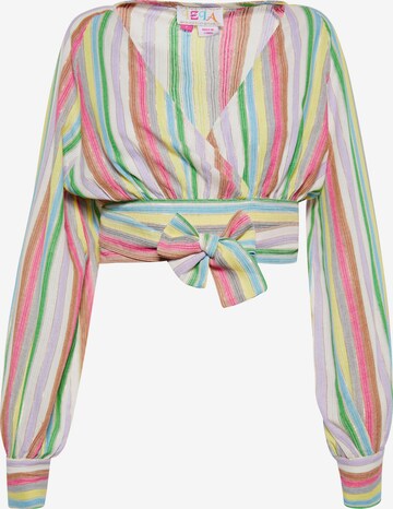 IZIA - Blusa em mistura de cores: frente