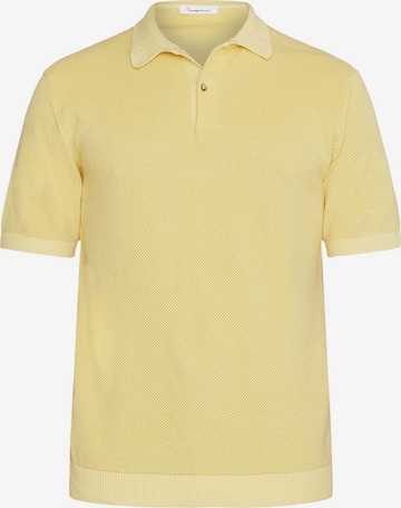 KnowledgeCotton Apparel Shirt in Gelb: predná strana