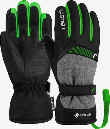 REUSCH Athletic Gloves 'Flash GORE-TEX' in Grey: front