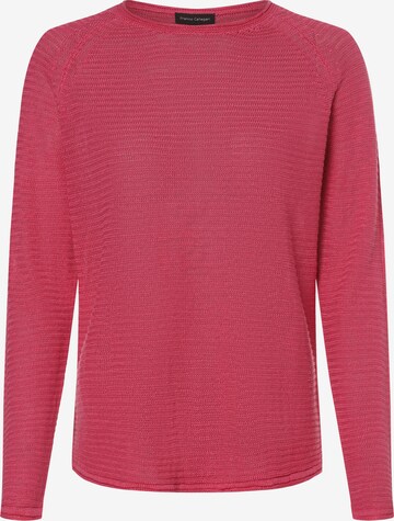 Pull-over Franco Callegari en rose : devant