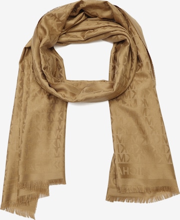 Écharpe MICHAEL Michael Kors en marron : devant