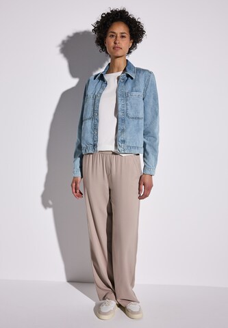 STREET ONE Jeansjacke mit Brusttaschen in Blau