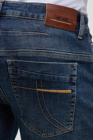 CAMP DAVID Regular Jeans CO:NO Comfort Fit in Blau
