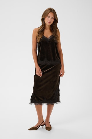 SAINT TROPEZ Top 'Svega' – hnědá