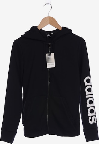 ADIDAS PERFORMANCE Sweatshirt & Zip-Up Hoodie in L in Black: front