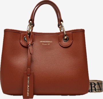 Borsa a mano 'EW000361 AF12103' di Emporio Armani in marrone: frontale