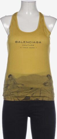 Balenciaga Top XXS in Gelb: predná strana