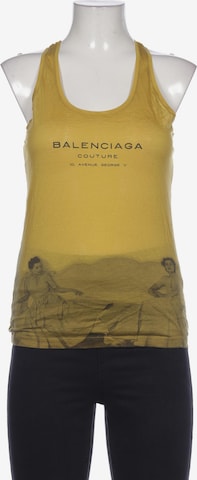 Balenciaga Top & Shirt in XXS in Yellow: front