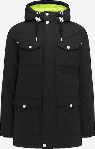 ICEBOUND Winter Jacket in Black: front