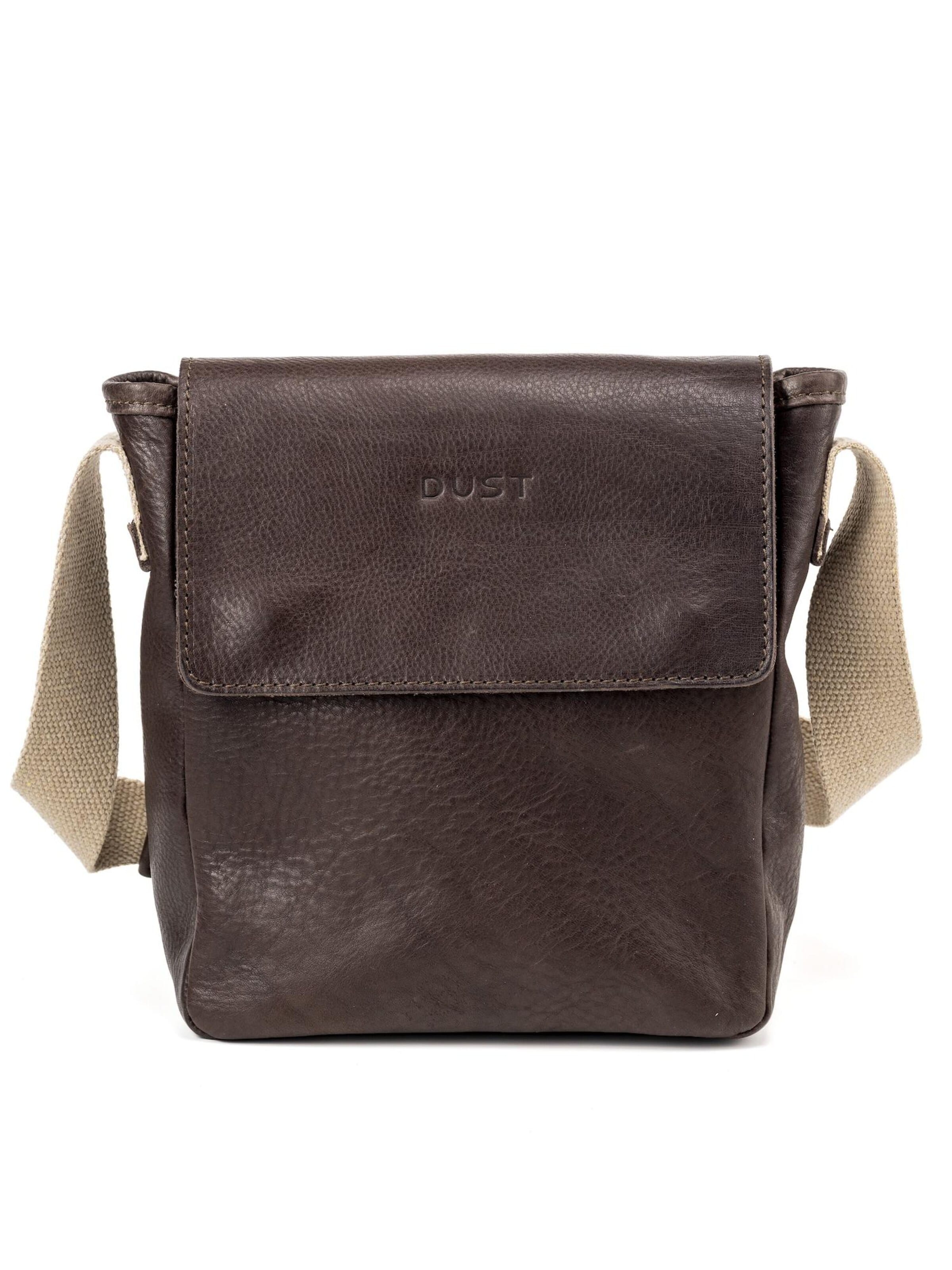 THE DUST COMPANY Messenger in Brown: front