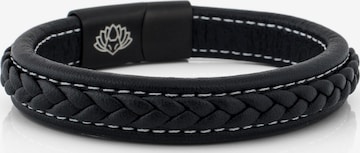 Akitsune Armband 'Fides' in Schwarz: Vorderseite