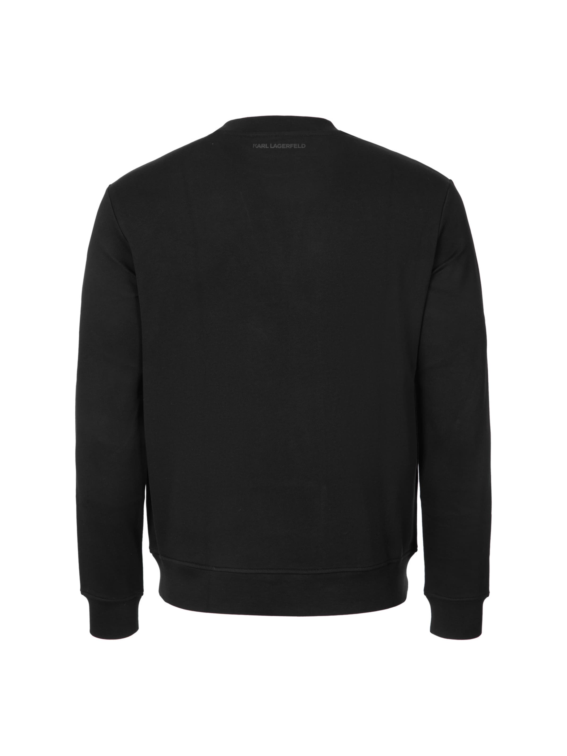 Karl Lagerfeld - Casaco em moletão em preto