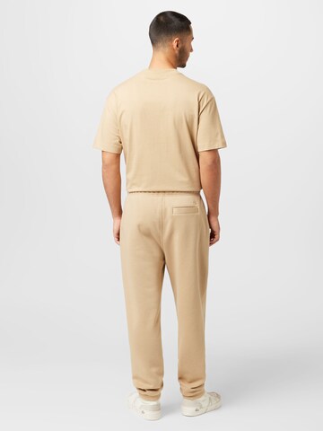 Calvin Klein Jeans Tapered Trousers in Beige