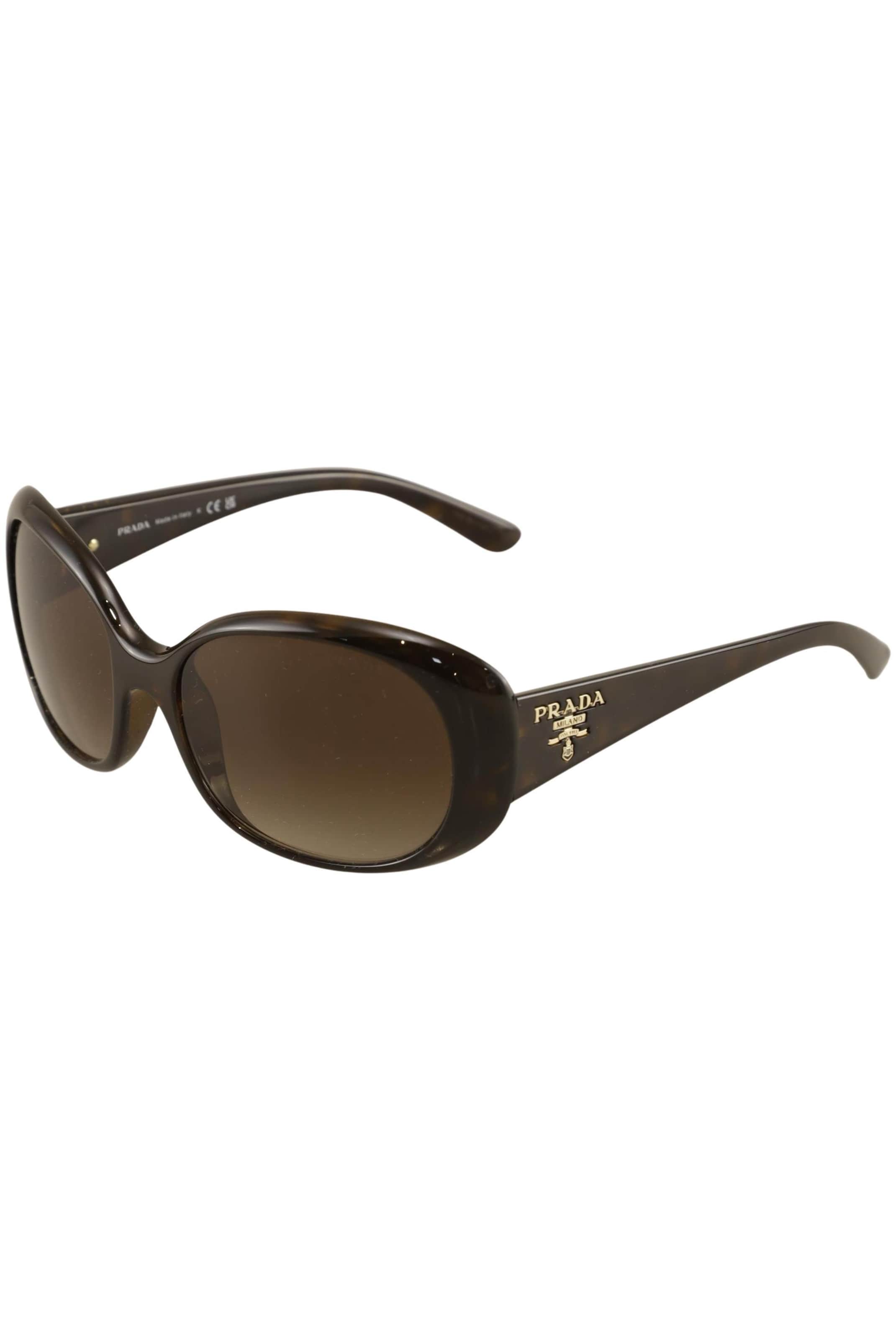 PRADA Sunglasses in One size in Brown: front