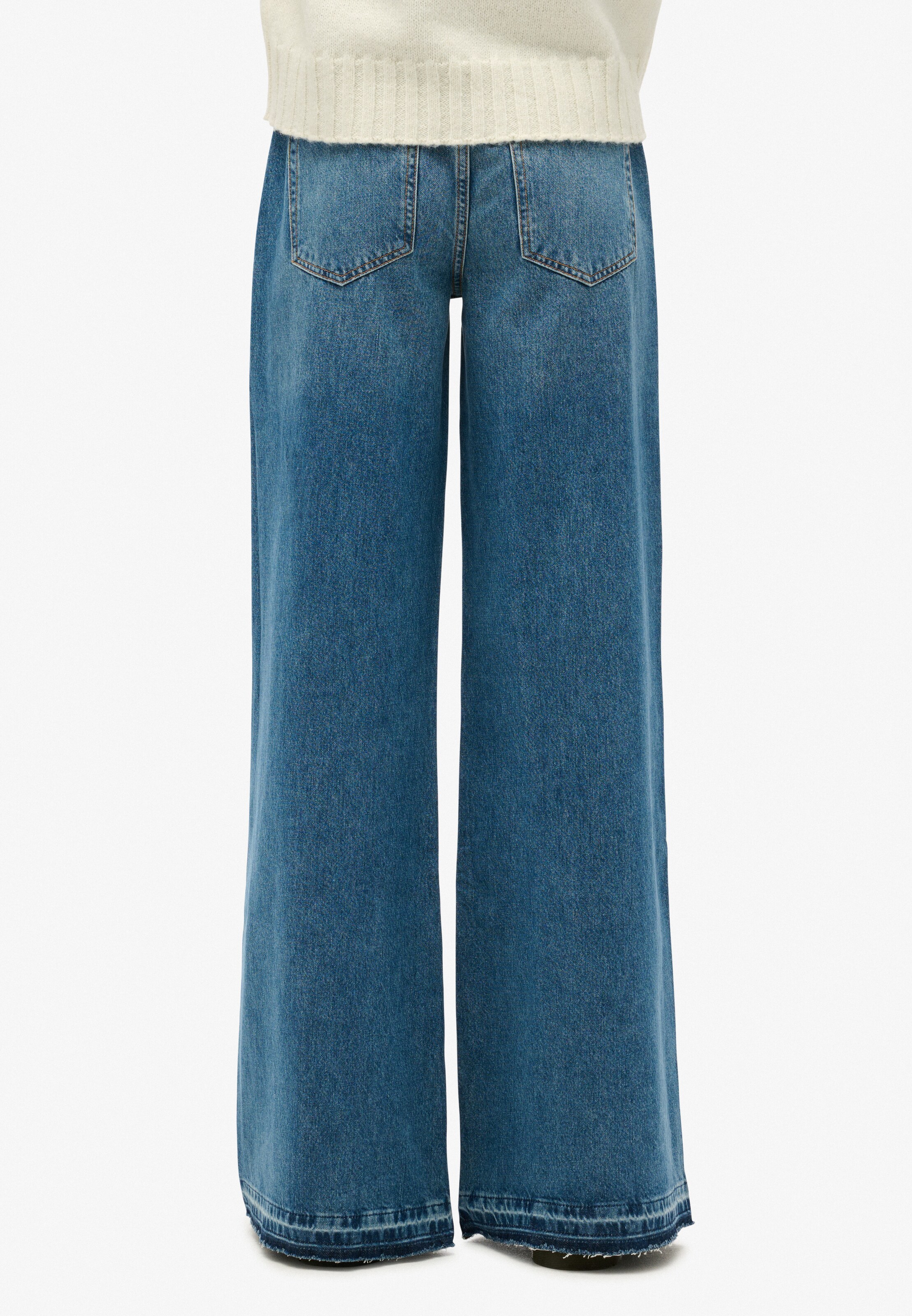 Superdry Wide leg Jeans in Blue