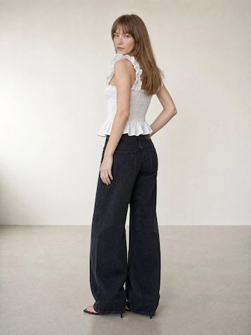 ARMIETop 'The Emma Smock Bow Top' - bijela boja