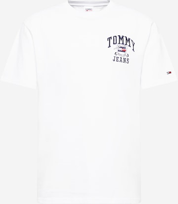 Tommy Jeans T-Shirt 'HOMESPUN' in Weiß: front