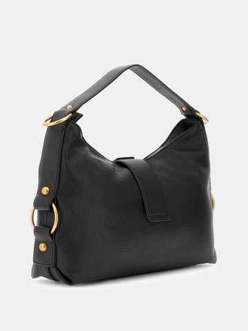 GUESS Schultertasche 'Camden' in Schwarz