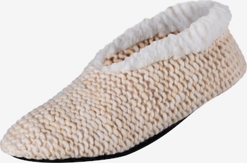 camano Slipper in Beige: Vorderseite