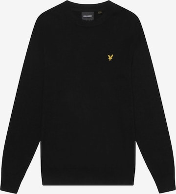 Pull-over Lyle & Scott en noir : devant