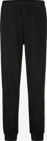 Boston Park Tapered Pants in Black: front