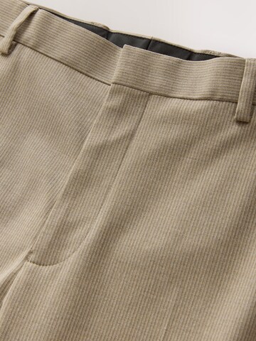 Next Slim fit Trousers with creases in Beige