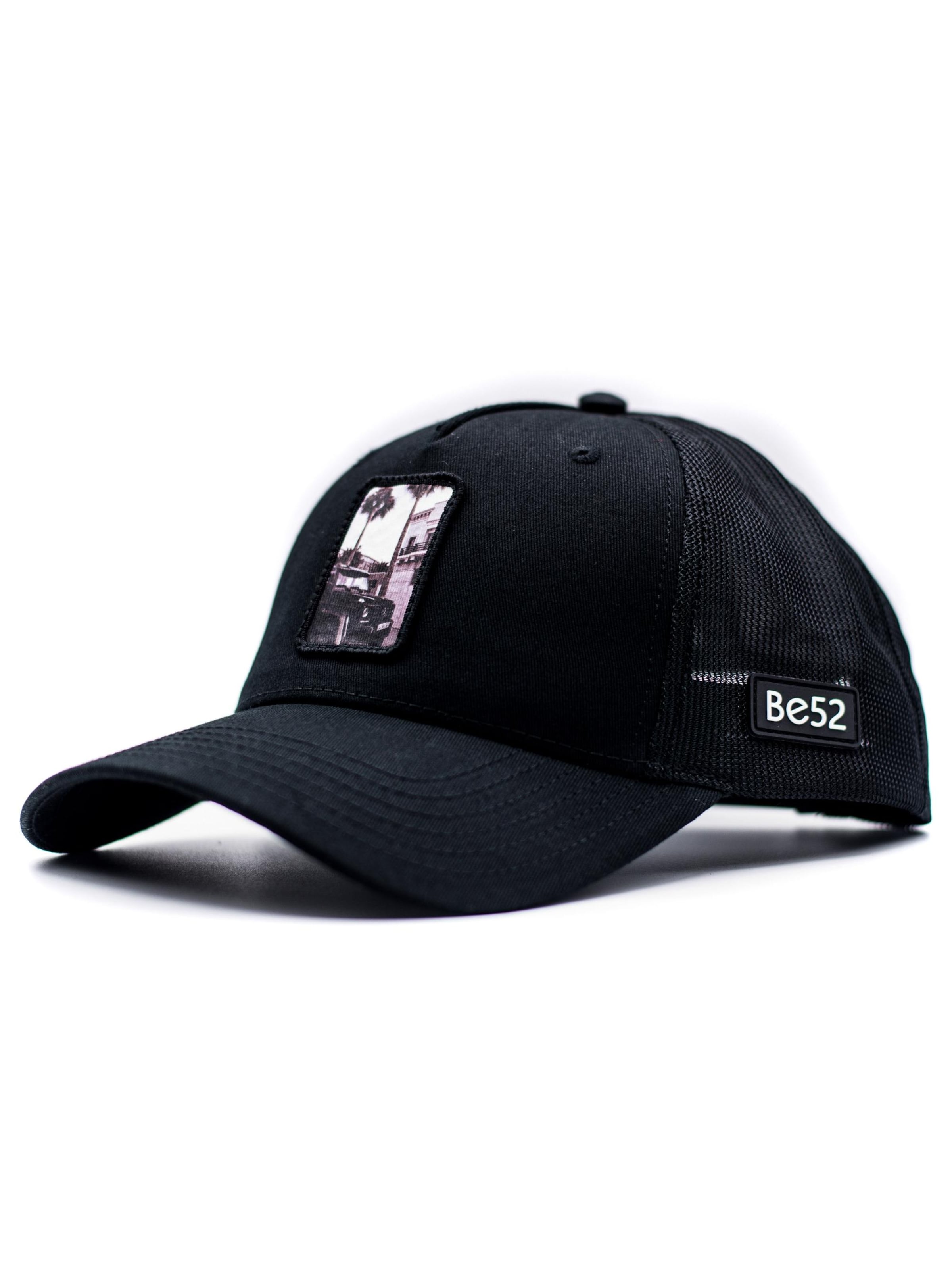 Be52 Cap 'premium'‌‌‌‌‌‌‌‌‌‌ in Grau: Vorderseite