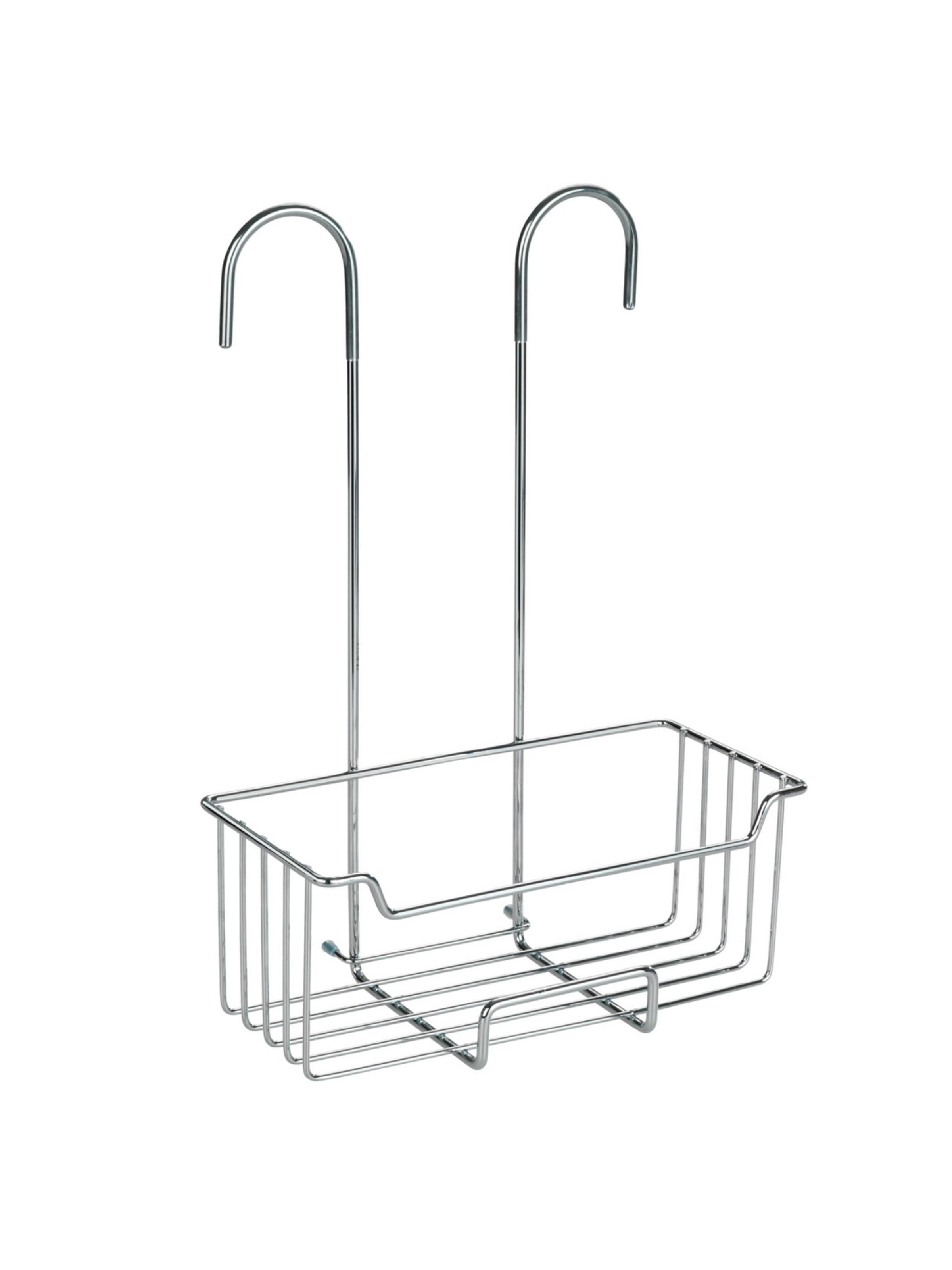 Wenko Duschcaddy 'Milo' in Silber: Vorderseite