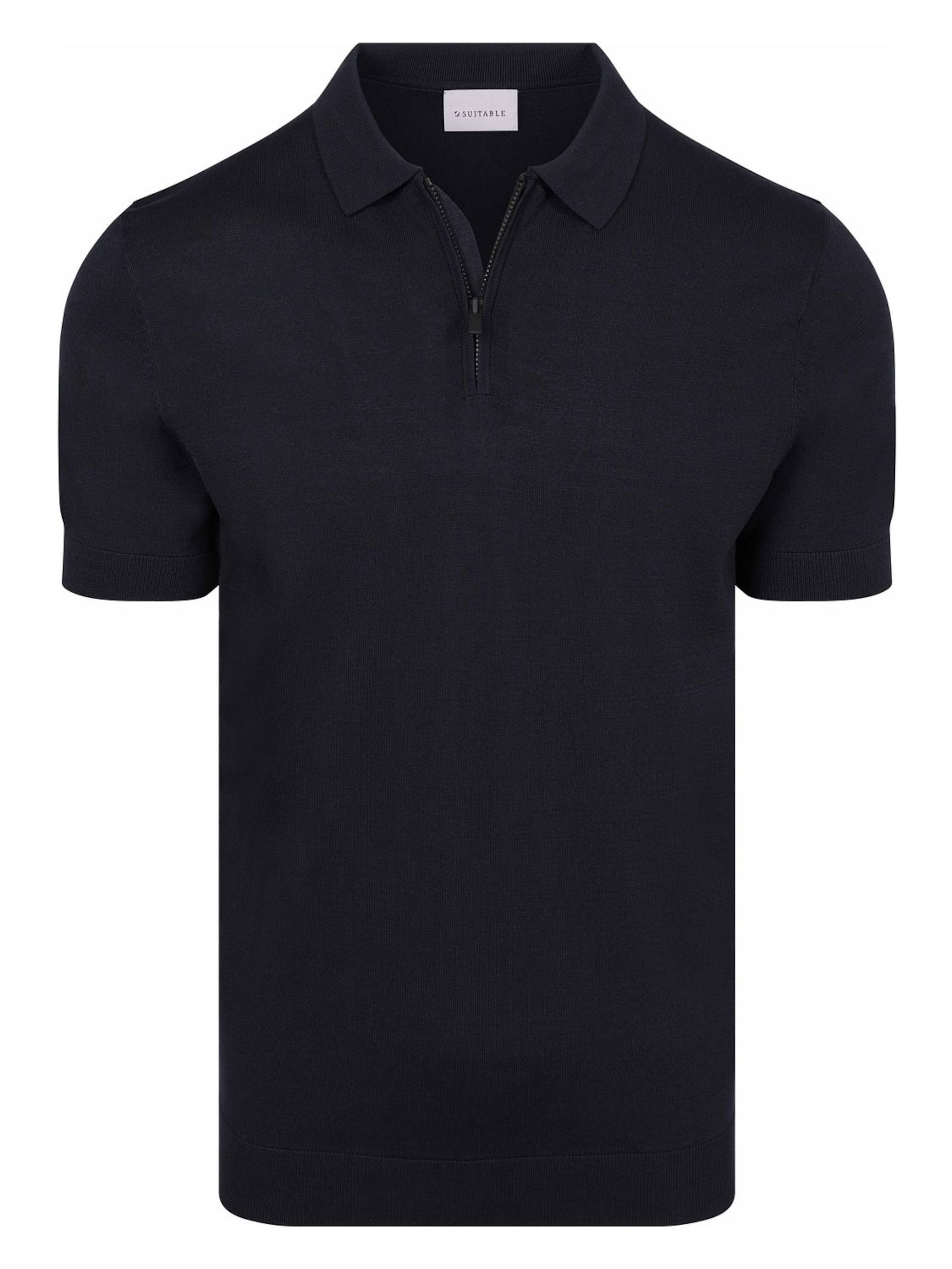 Suitable Shirt 'DAP' in Blauw: voorkant