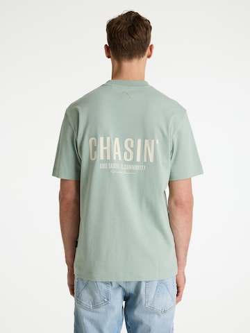 CHASIN' Shirt 'Mayor' in Groen: voorkant