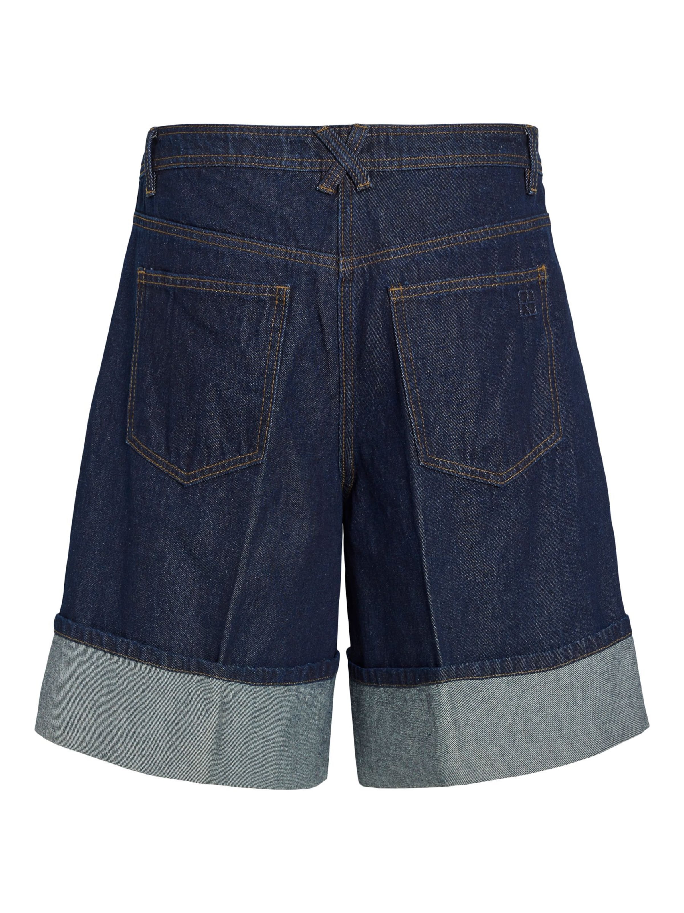 Loosefit Jean ROUGE EDIT en bleu