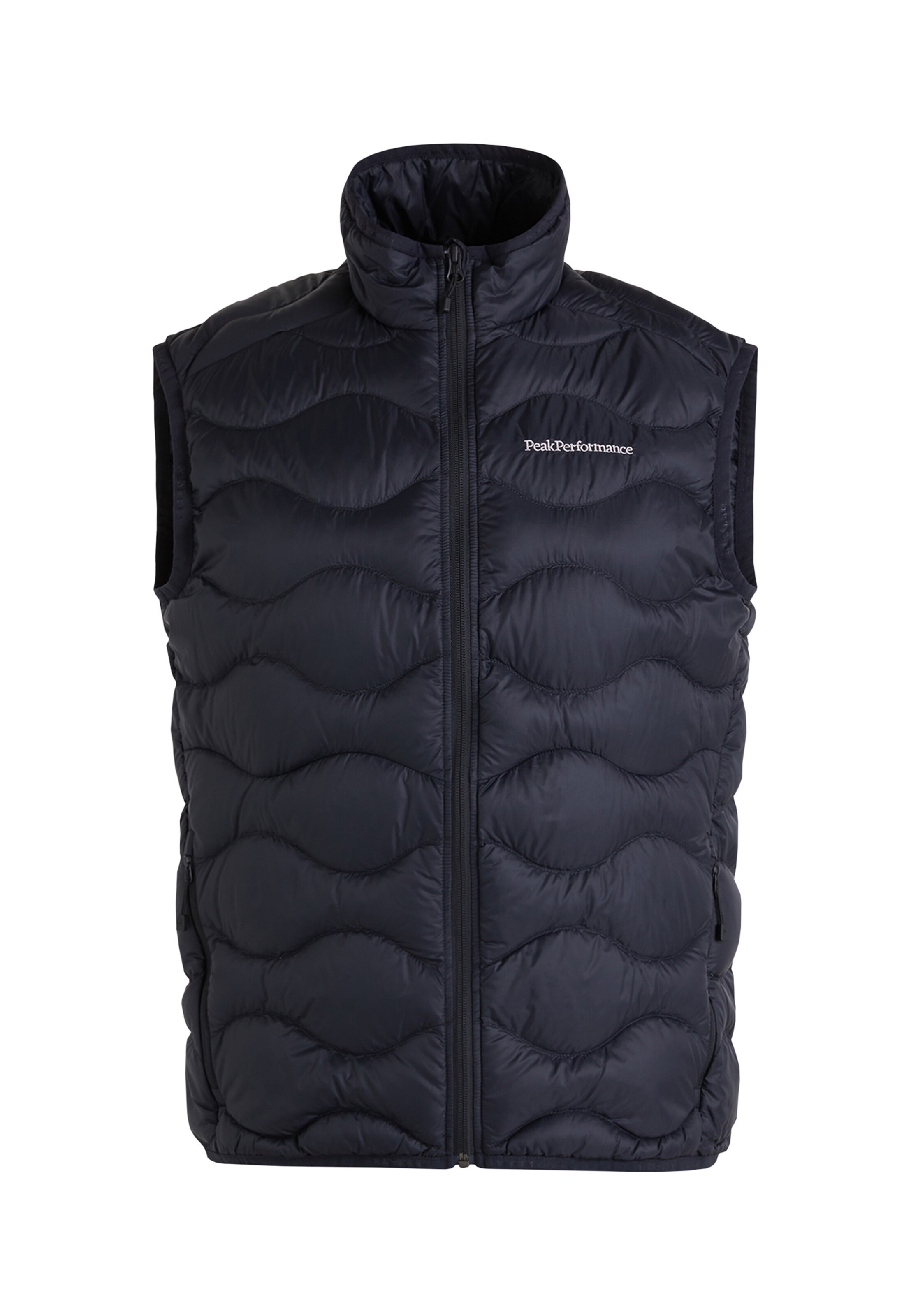 PEAK PERFORMANCE Daunenweste M Helium Down Vest in Schwarz: Vorderseite