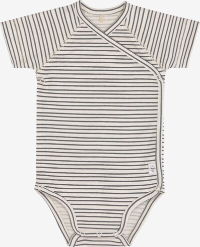 LÄSSIG Romper/Bodysuit in Dark grey / White, Item view