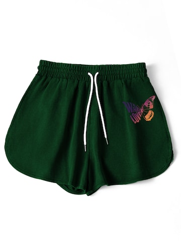 Pantalon GORHEY en vert : devant