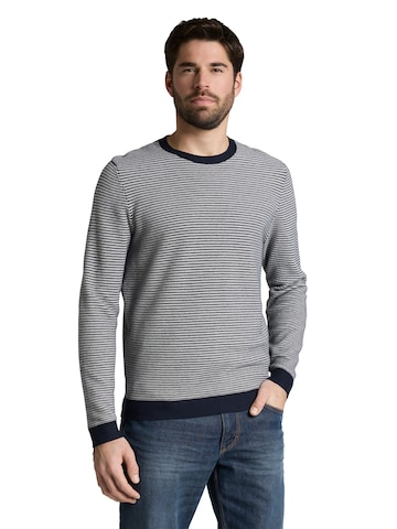 TOM TAILORPulover - plava boja: prednji dio