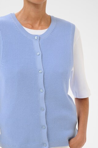 Part Two Strickweste 'PWGemma' in Blau