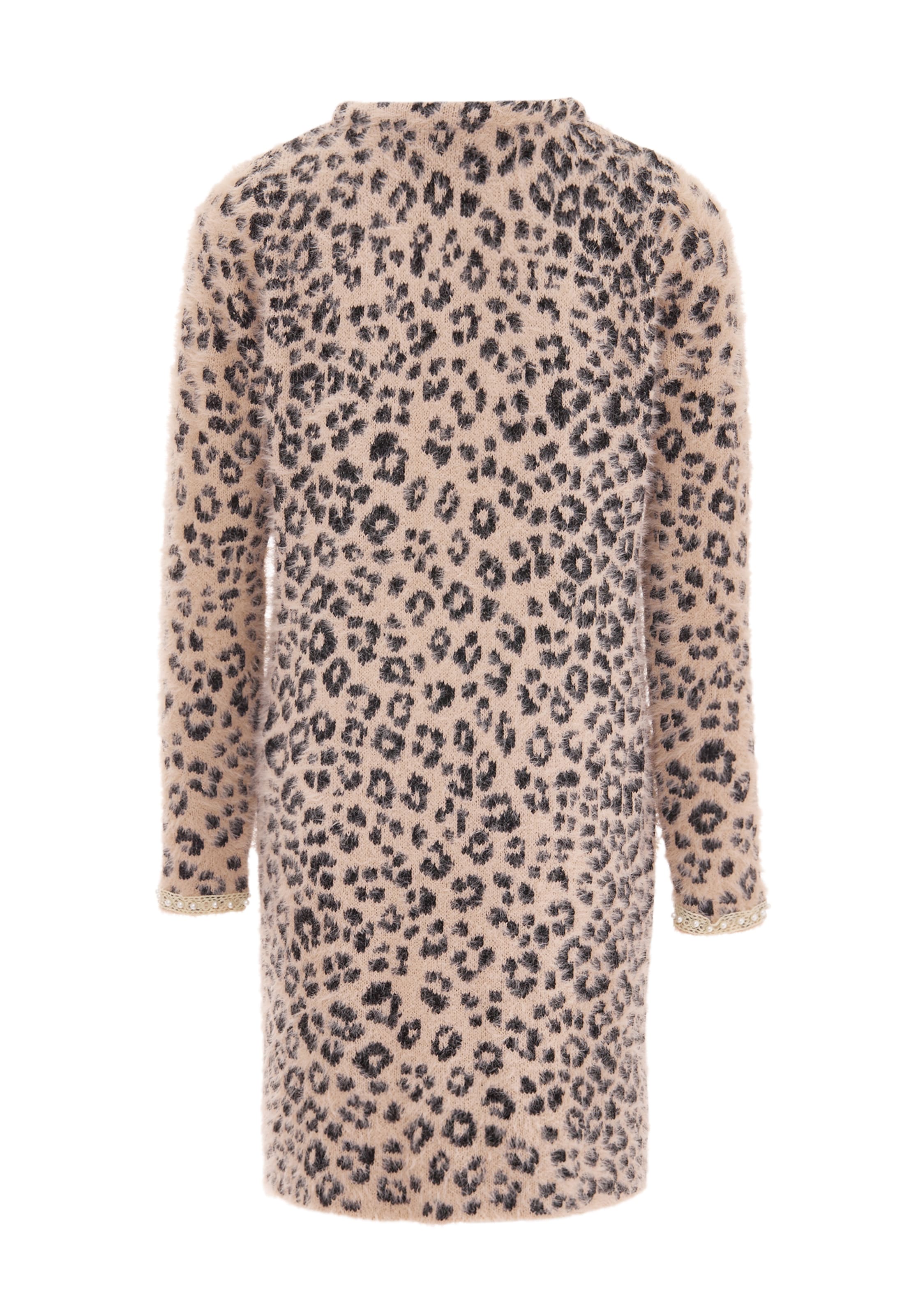 faina Gebreid vest in Roze