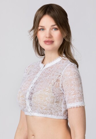 Blouse folklorique 'Lyla' STOCKERPOINT en blanc