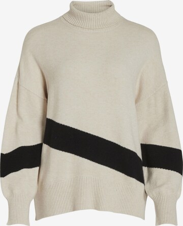 VILA Sweater in Beige: front