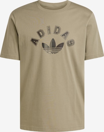 ADIDAS ORIGINALS Paita 'Tartan' värissä vihreä: etupuoli