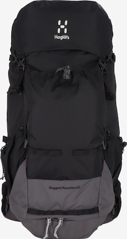 Haglöfs Sports Backpack 'Rugged Mountain' in Black: front