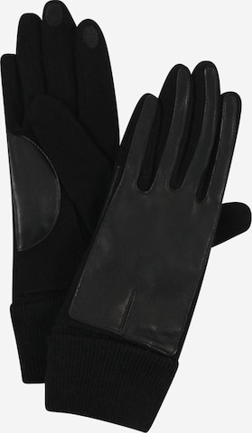 Gants ESPRIT en noir : devant