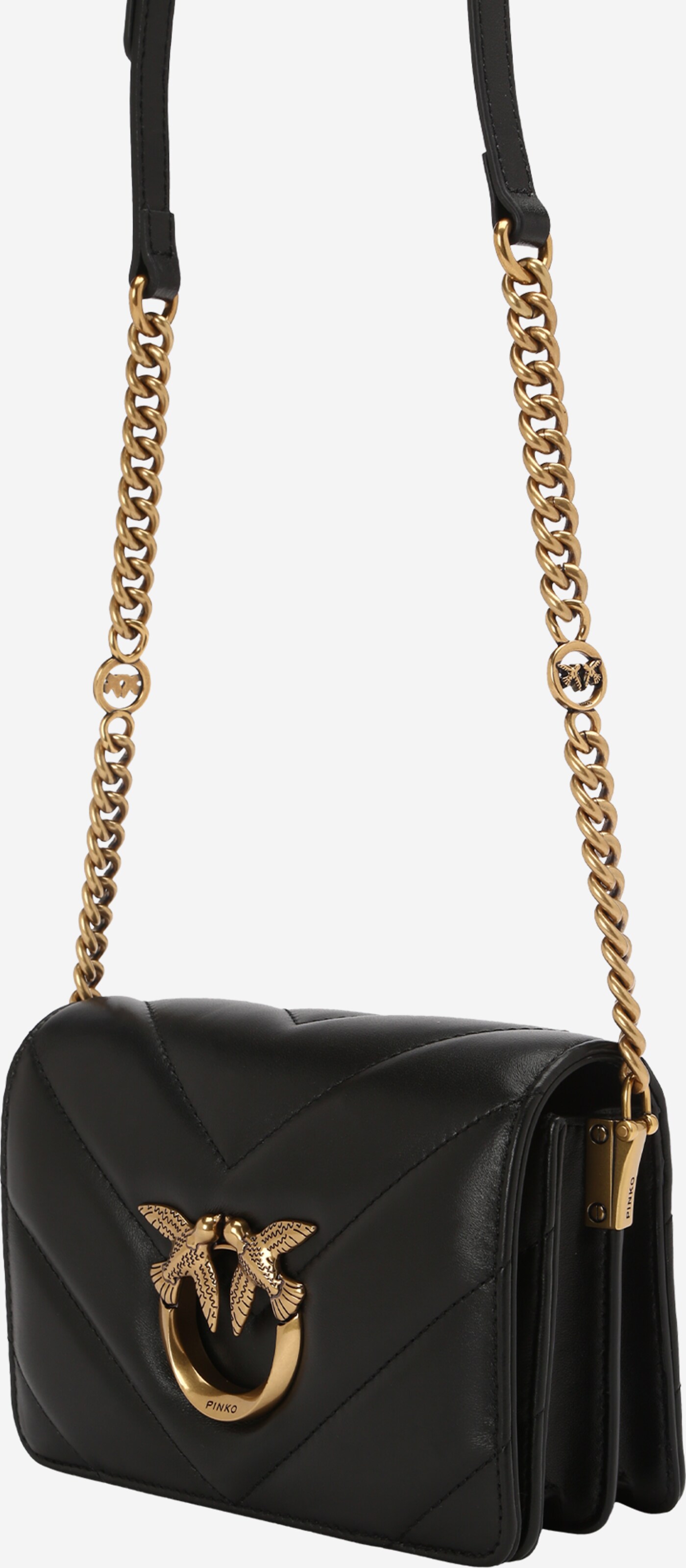 PINKO Crossbody bag LOVE in Black ABOUT YOU