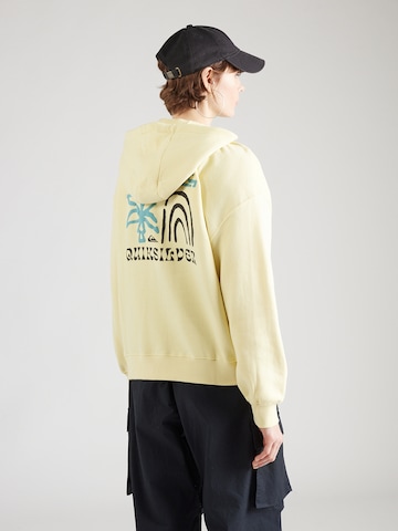 QUIKSILVER Μπλούζα φούτερ σε κίτρινο: μπροστά