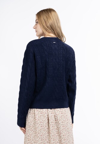 Cardigan 'Zitha' DreiMaster Vintage en bleu