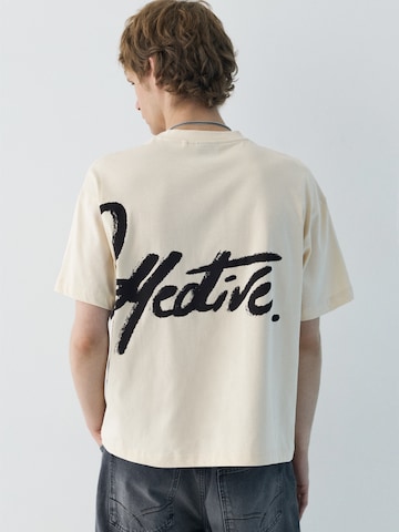 Pull&Bear Shirt 'STWD' in Wit: voorkant