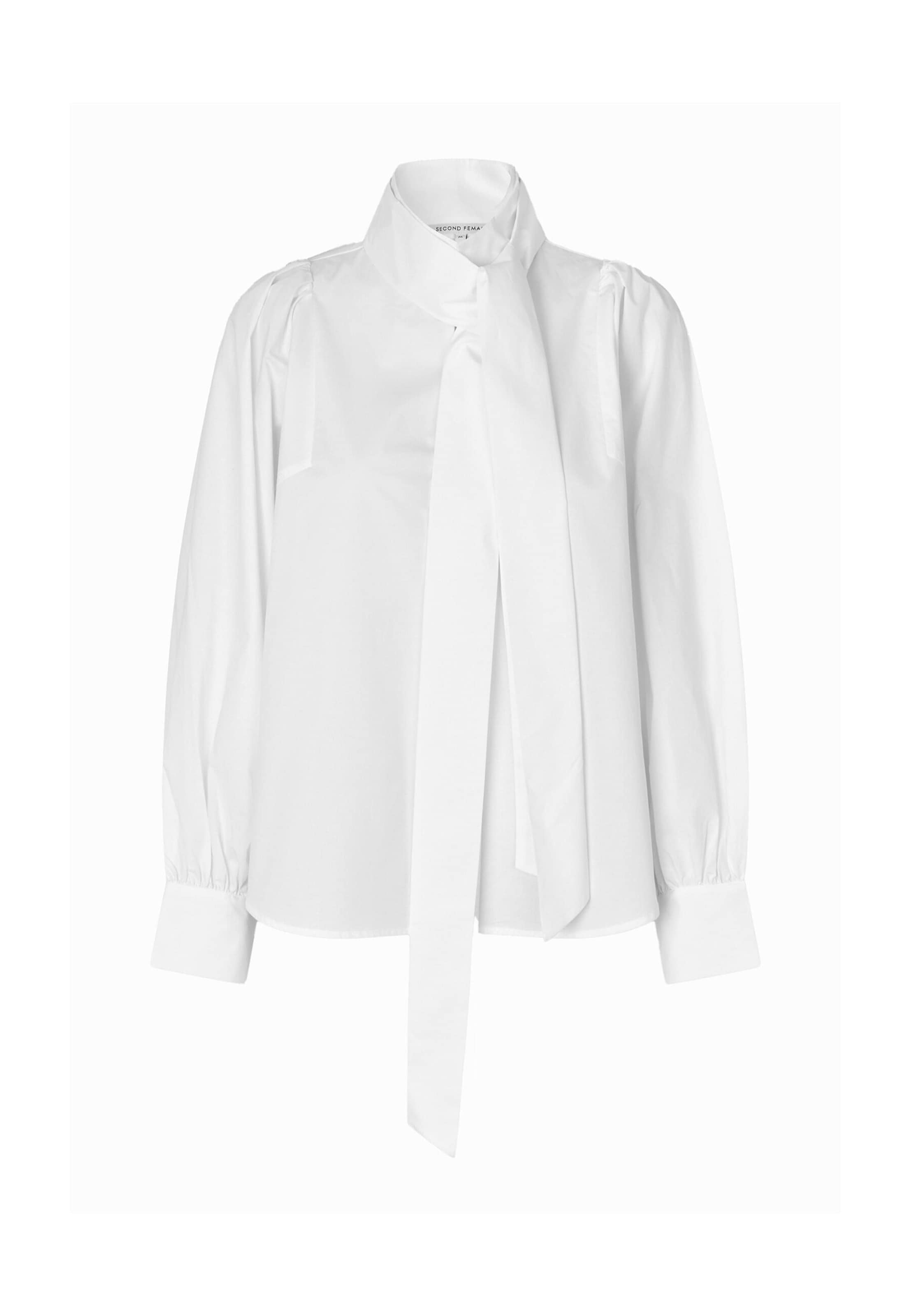 Camicia da donna 'Calico' di SECOND FEMALE in bianco: frontale