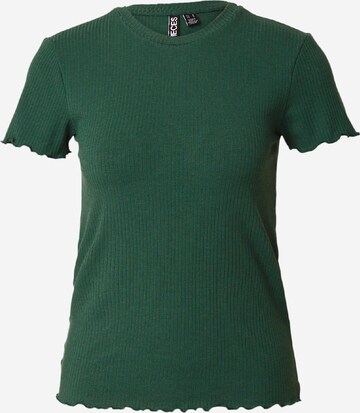 PIECES Shirt 'NICCA' in Green: front