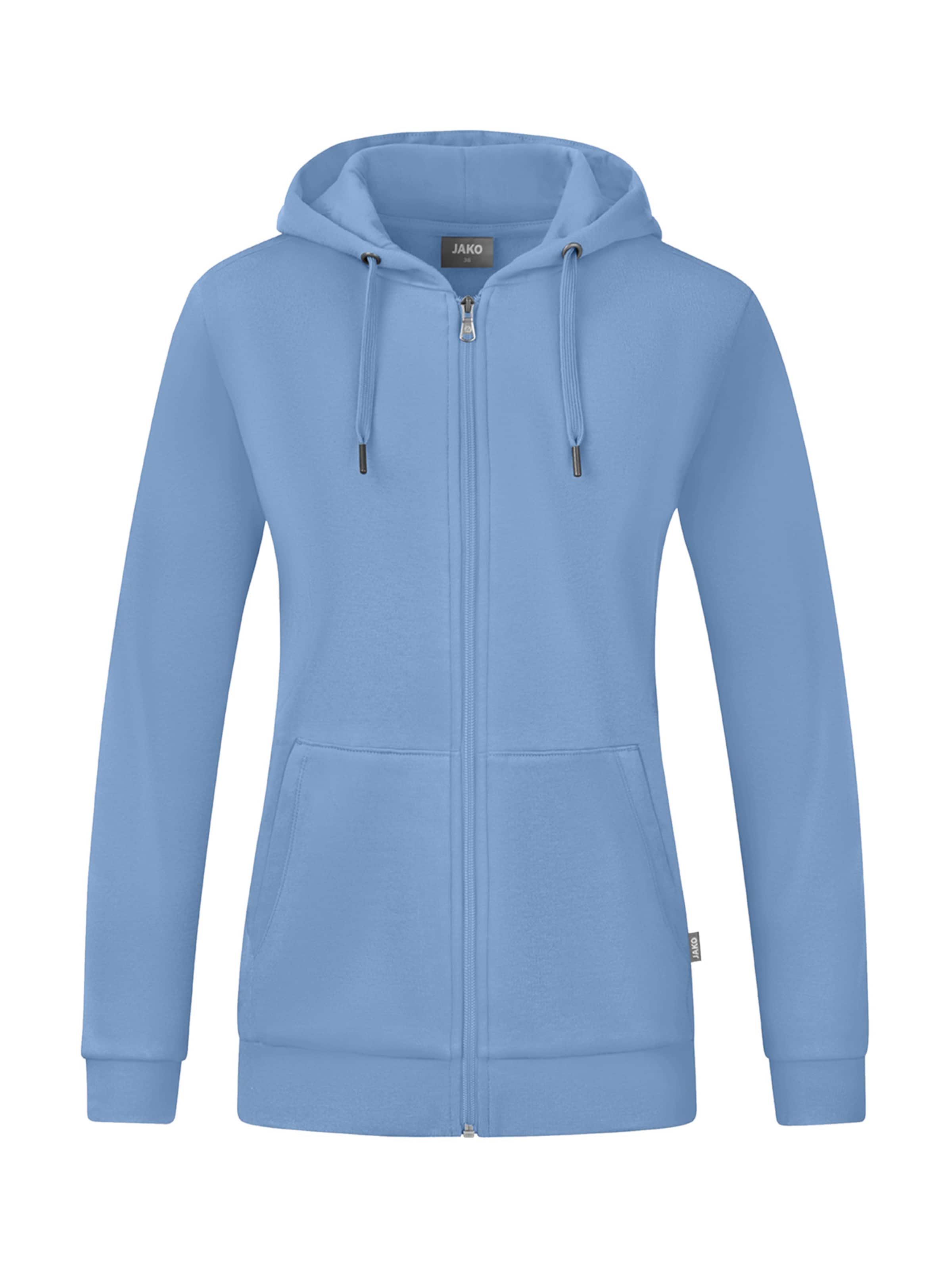 JAKO Sportsweatjacke in Blau: Vorderseite