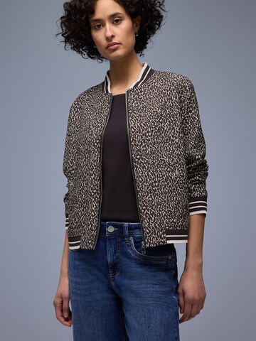 STREET ONE - Casaco meia-estação em castanho: frente